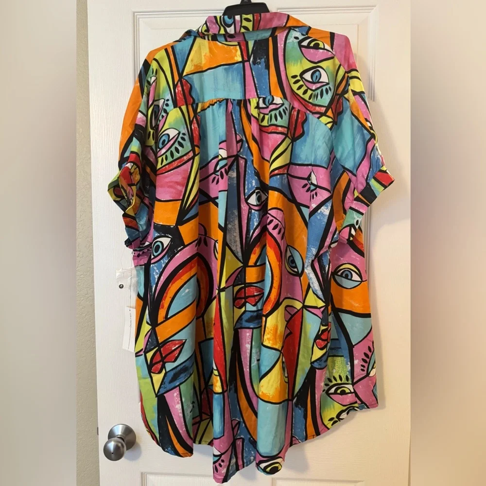 NWT LIVE 4 TRUTH Button Down Short Sleeve 1X - Picture 3 of 8